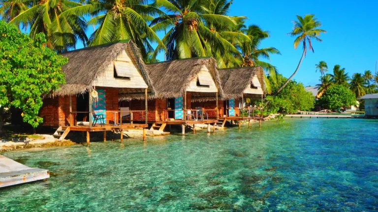 Hebergement Tetamanu Village Fakarava